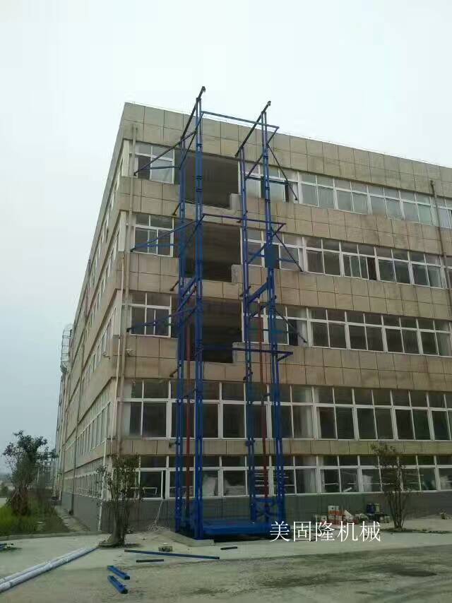萍乡室外双臂导轨式升降机厂家